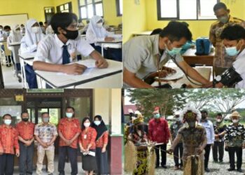 Sayarwani Resmikan GOR Bulutangkis Metun Sajau