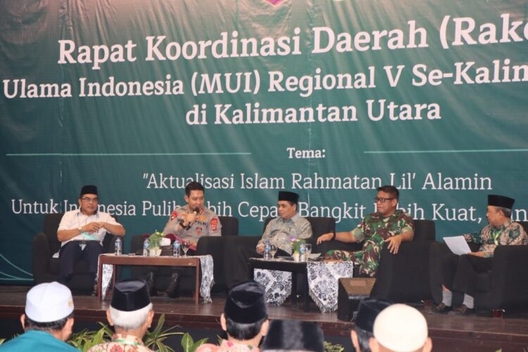 Pesan Kapolda Kaltara Irjen Daniel di Rakorda MUI: Polri dan Ulama Membina Masyarakat
