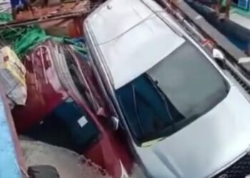 Insiden KM 21 Karam di Salimbatu, Diduga Tabrak Bangkai Kapal di Sungai Kayan