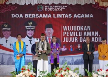 Doa Lintas Agama Digelar di Nunukan, Harap Pemilu 2024 Berjalan Damai