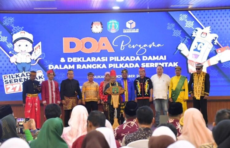 Semangat Kawal Pilkada, Pemkab Nunukan Gelar Doa Bersama