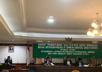 Rapat Paripurna dalam rangka hari jadi Kabupaten Nunukan ke-24 tahun