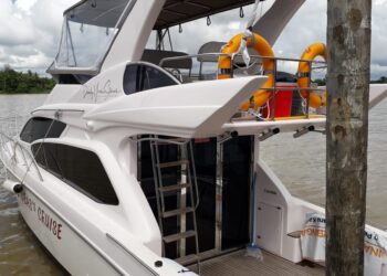 Penyebab dan Pemilik Belum Diketahui, Speedboat Dibawa ke Galangan Tarakan