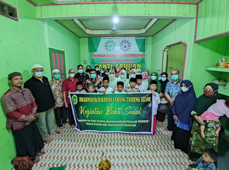 Harla Dharmayukti Karini Cabang Tanjung Selor, Bakti Sosial ke Panti Asuhan Ar-Rahman