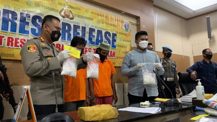 Resnarkoba Tarakan Berhasil Gagalkan Penyelundupan Sabu di Dalam Boks Ikan