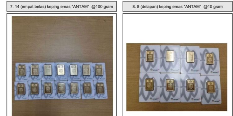 KPK Buka Lelang Emas 2,5 Kg Milik Eks Rektor Unila, yang Punya Duit Yuk Merapat!
