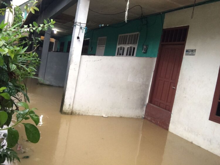 Banjir Menggenangi Sejumlah Rumah Warga