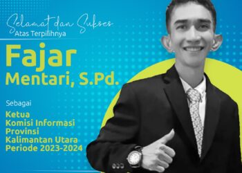 Sah Nahkodai Komisi Informasi Kaltara, Fajar Mentari Ungkap Program Terdekatnya