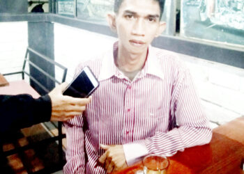 Fajar Mentari selaku Ketua KI Kaltara