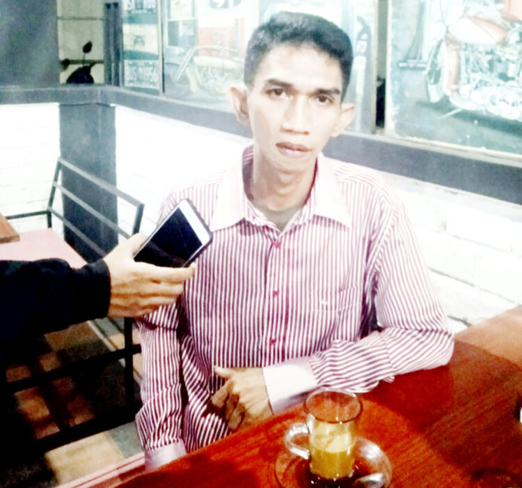 Fajar Mentari selaku Ketua KI Kaltara