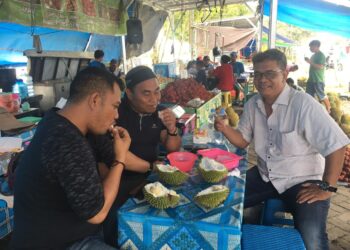 Laris Manis, Pangkalan Durian di Tanjung Selor