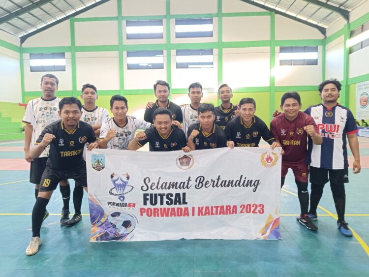 Foto bersama tim futsal B Tarakan bersama Bulungan