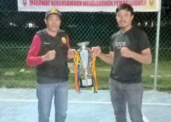 Tim Futsal Kecamatan Krayan Timur Keluar sebagai Juara