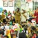 Bupati Laura saat merayakan HAN ke-40 bersama ratusan anak-anak Nunukan (FOTO: Humas Pemkab Nunukan)