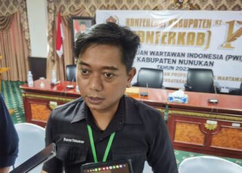 Hendra terpilih sebagai Ketua Persatuan Wartawan Indonesia (PWI) Kabupaten Nunukan