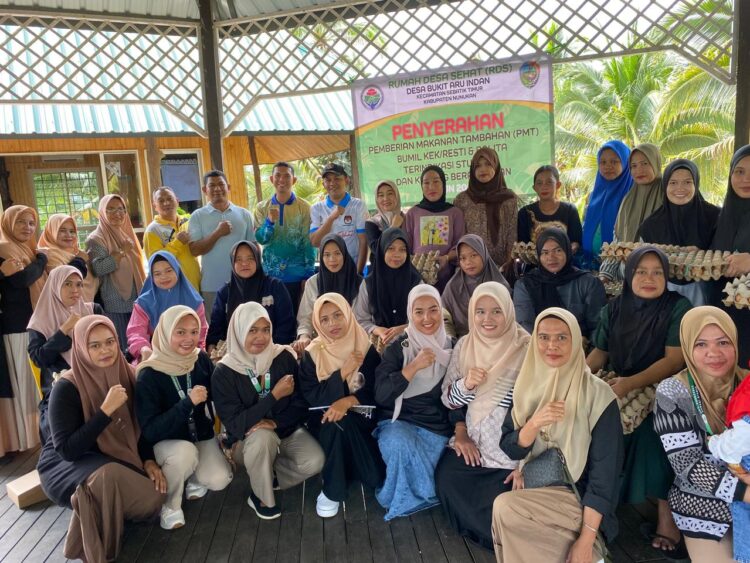 Pusmeskas Sungai Nyamuk Edukasi Ibu Hamil Sambut Buah Hati