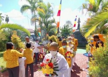 Peringatan Hari Raya Waisak di Bulungan (Foto: Istimewa)