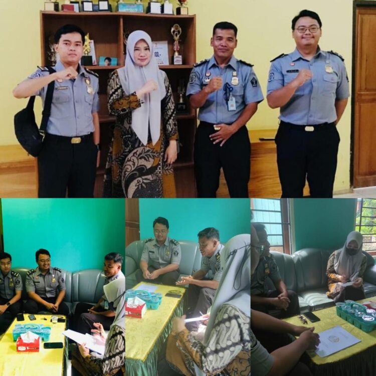 Imigrasi Koodinasi dengan Kades Sungai Pancang (FOTO : Humas Imigrasi Nunukan)