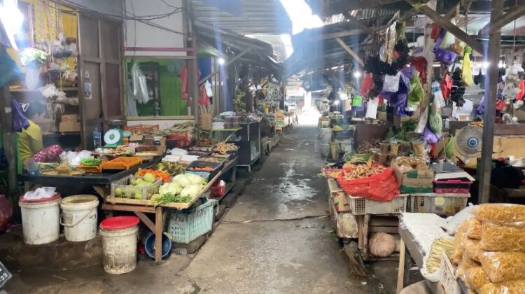 Pasar Inhutani Nunukan Sepi Pembeli, Pedagang Ungkap Penyebabnya