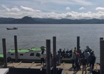 Idul Adha 2024, Jumlah Penumpang di Pelabuhan Sei Jepun Meningkat