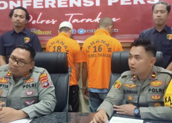 Polisi Gerebek Markas Judi Togel di Tarakan, Dua Pelaku Dibekuk