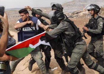 Israel Brutal ke Insan Pers, Sudah 16 Jurnalis Palestina Dijebloskan ke Penjara