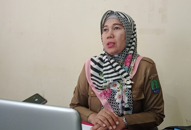Kepala Bidang (Kabid) Pemuda dan Olahraga (Pora) Disbudporapar Kabupaten Nunukan, Marlina Puspitasari (FOTO : SIMP4TIK. News)