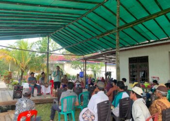 Khairul Paparkan 20 Program Unggulan ke Warga Kampung 1 SKIP RT 9