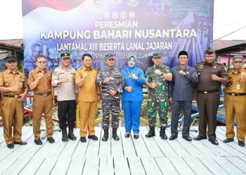 TNI AL Sulap Kampung Nelayan Mansapa Menjadi Kampung Bahari Nusantara