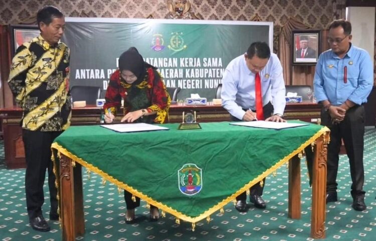 Laura Tandatangani Nota Kesepakatan Penanganan Perkara Litigasi dan Non Litigasi