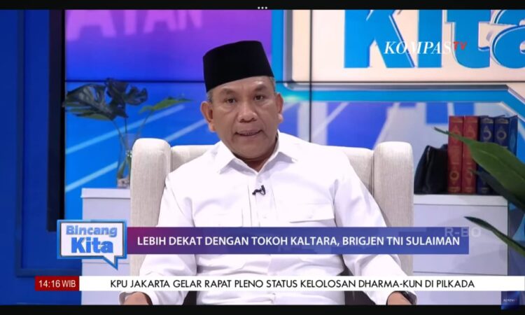 Bincang Kita Kompas TV, Sulaiman Sebut Potensi Laut Kaltara Belum Dimanfaatkan Optimal