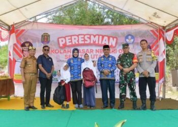 Sekolah Filial Naik Status Jadi SDN 003, Bukti Bupati Laura Komit Tingkatkan Pendidikan