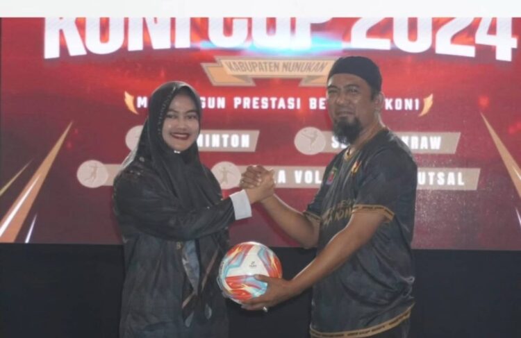 KONI CUP 2024 Resmi Dibuka, Bupati Laura: Jaga Sportivitas