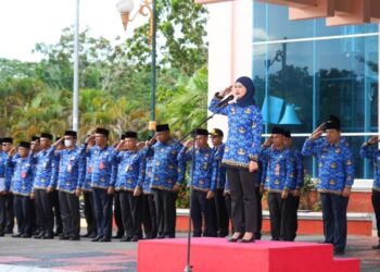 Upacara HUT Korpri ke 53 di Nunukan Berlangsung Khidmat