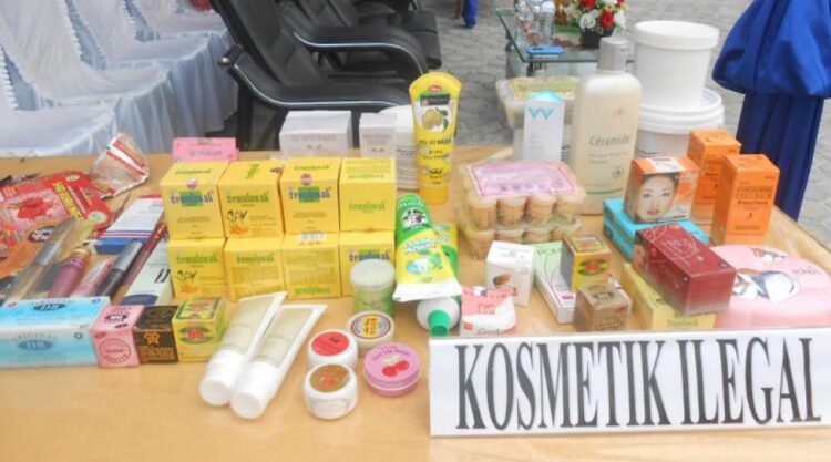 Ribuan Kosmetik Ilegal Asal Malaysia dan Filipina Disikat Bea Cukai Tarakan