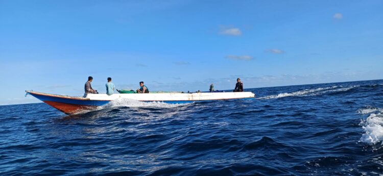 Pelaku Illegal Fishing Diamankan Tim Patroli Gabungan Lantamal XIII