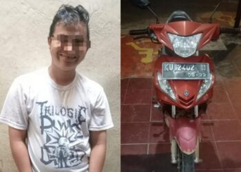 Wajah Maling Motor di Nunukan: Senyum saat Difoto, Ternyata Orang Gila dan Dibebaskan