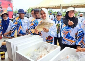 Lomba Mancing di Nunukan Dibanjiri Antusiame Peserta