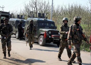 Pasukan Keamanan Kashmir India Tembak Mati Enam Gerilyawan