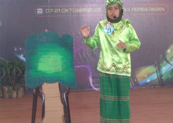 Febriyanti Saka Keluar Sebagai Juara Lomba Bercerita 2023