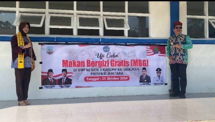 Nunukan Jadi Salah satu Lokasi Uji Coba Makan Bergizi Gratis Di Kaltara