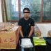 Tampang pelaku pengedar sabu. (Sumber foto : Humas BNNK Nunukan)