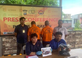 Kunci Ditinggal di Dasbor, Motor Warga Tarakan Raib Dicuri