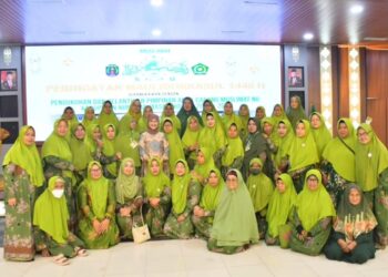 Pengukuhan Muslimat NU Nunukan, Bupati Laura Titip Pesan Ini