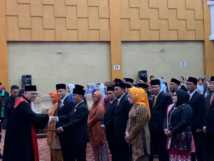 Pelantikan anggota DPRD Nunukan masa jabatan 2024-2029