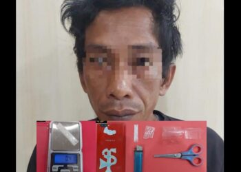 Lagi Asyik Nyabu, Pria di Nunukan Ini Dapat Surprise dari Polisi