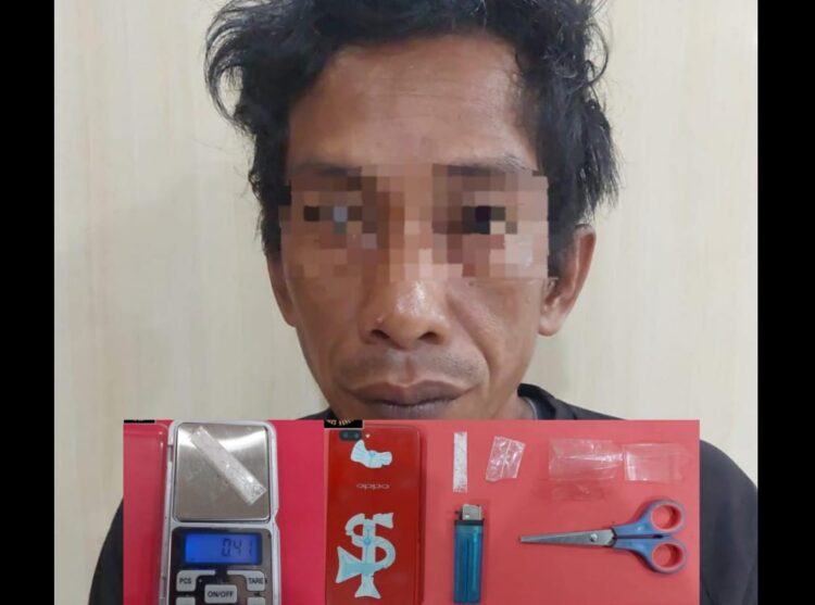 Lagi Asyik Nyabu, Pria di Nunukan Ini Dapat Surprise dari Polisi