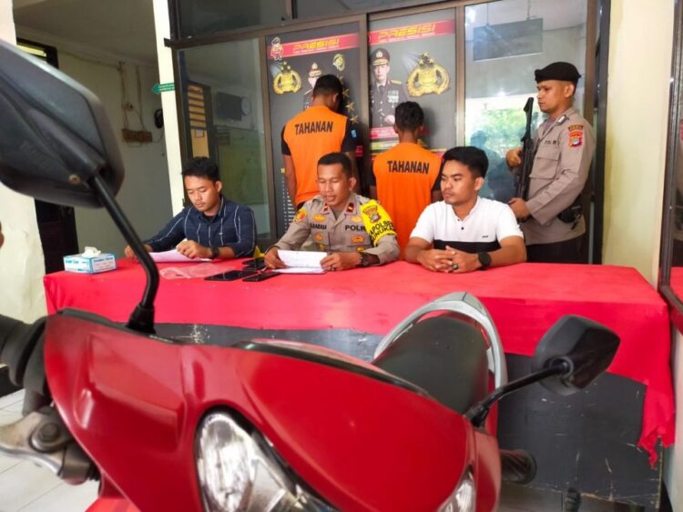 Sempat Kejar-kejaran di Laut, Dua Pria Nunukan Ini Diciduk Polisi atas Kasus Pencurian