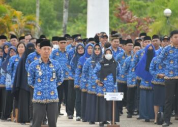 Upacara Peringatan Hari Otoda ke 28, Sekda Nunukan Sampaikan Hal Ini