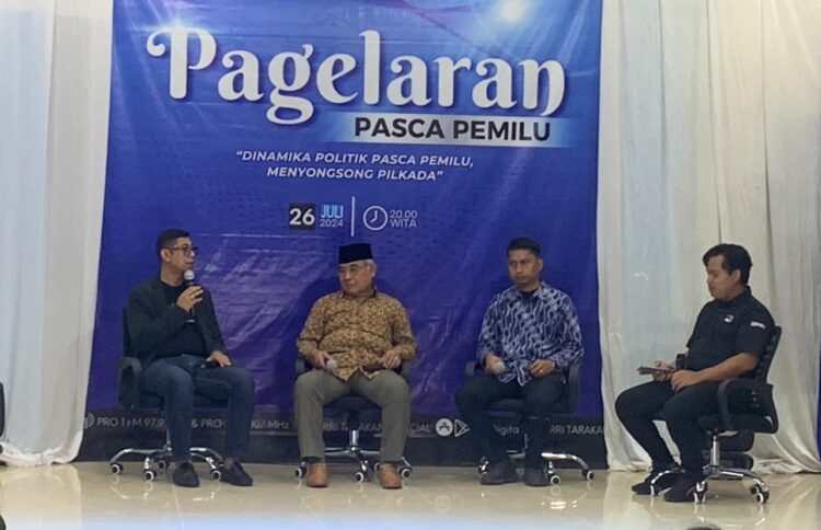 Prof Yahya saat menjadi pemateri dalam acara Pagelaran Pasca Pemilu 2024